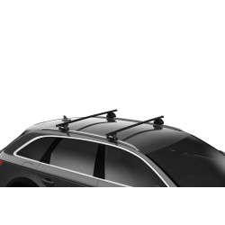 Krovni nosači Thule čelični za automobile sa fiksnim tačkama ili slepljenim šinama